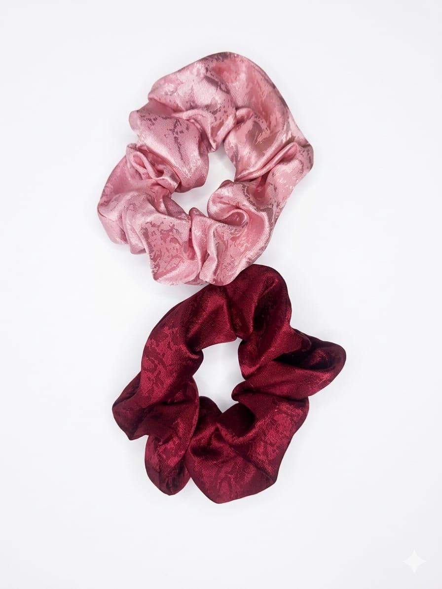 Silk Hair Scrunchies/Pony