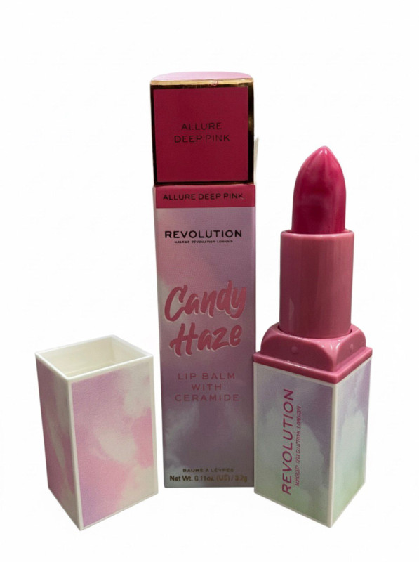 Revolution Candy Haze Lip Balm – Allure Deep Pink