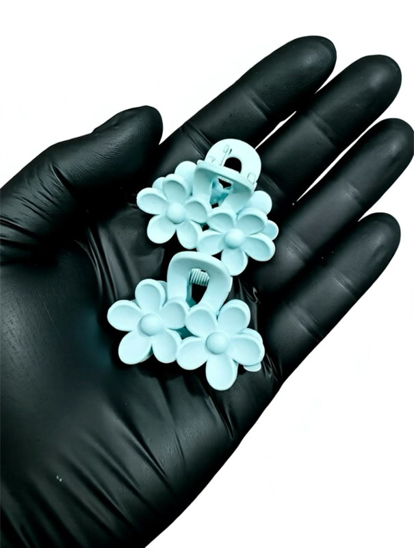 Mini Petal Hair Claw  Clips Set