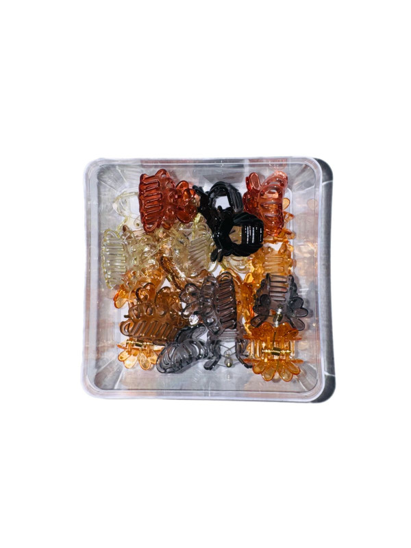 Shiny Mini Hair Claw Clips/Catchers