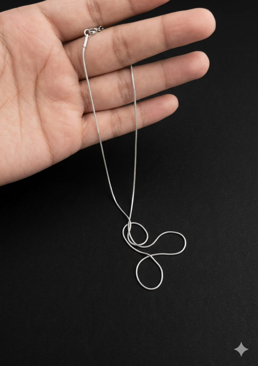 Classic Silver Snake Chain