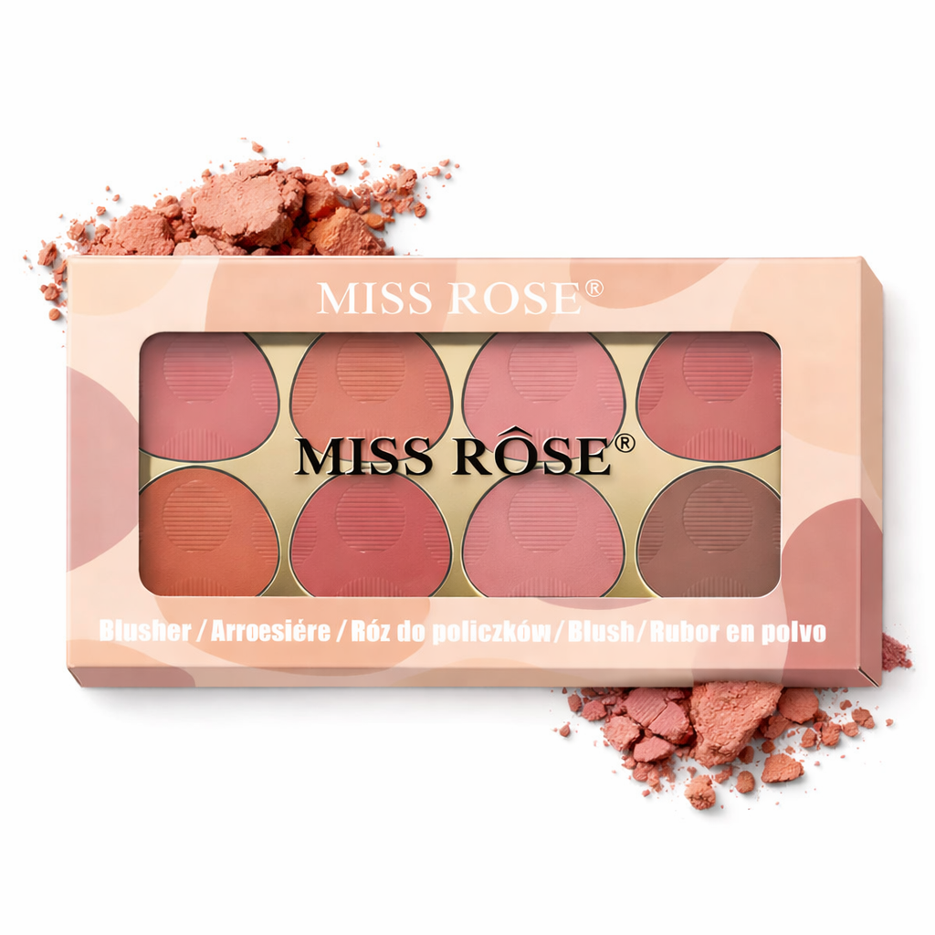 Miss Rose 8-Color Blusher