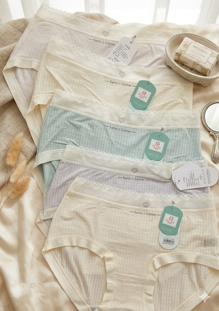 Lace-Trimmed Everyday Comfort Panty