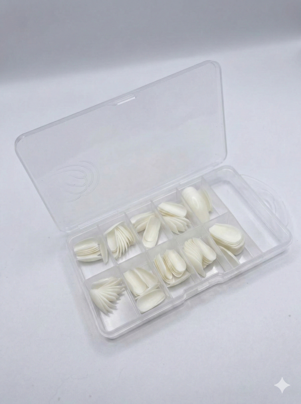 Off-White / Natural Color Nail Tips