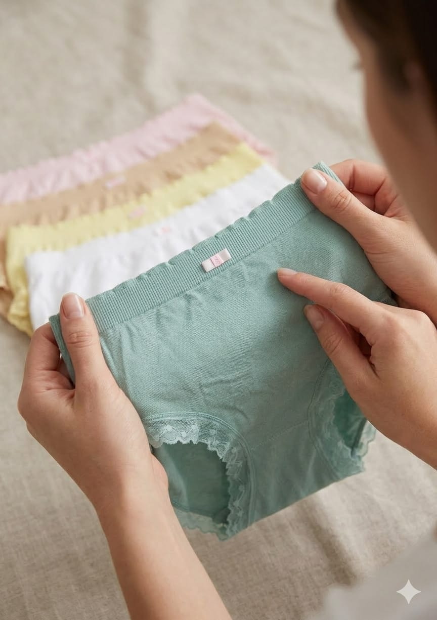 Soft Ribbed Cotton Comfort Panty