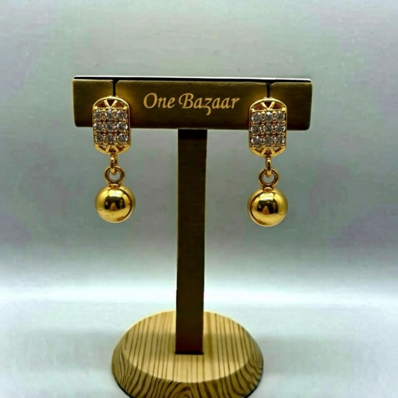 Zirconia Drop Earrings